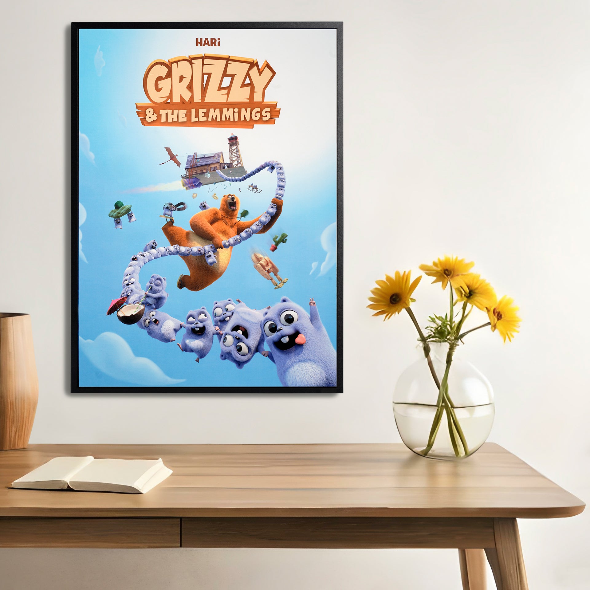 Poster Grizzy & les lemmings Saison 4 (format A2)