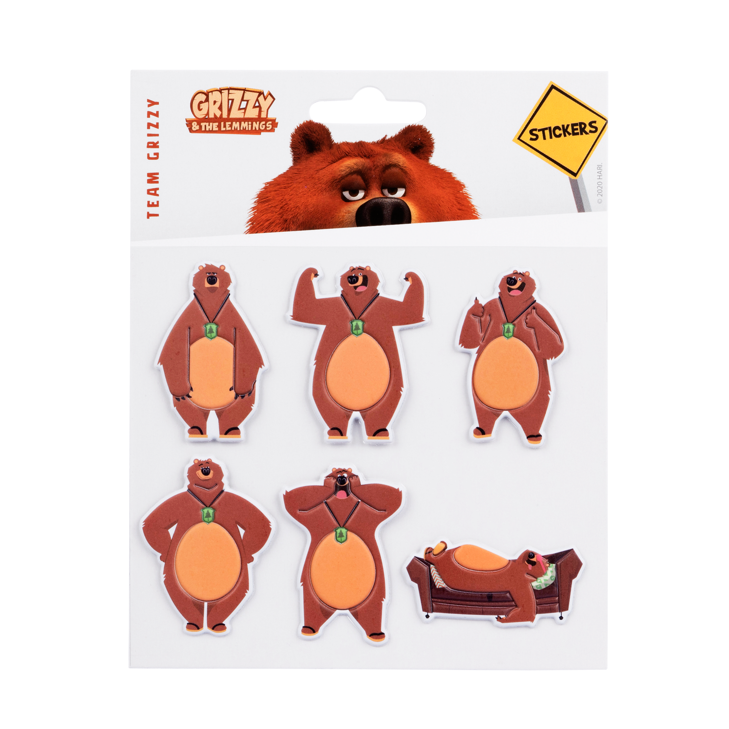 Stickers-Grizzy